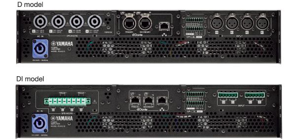 新型网络功放PC系列D/DI型号：通过集成强大的矩阵功能和Dante连接方式，提供高灵活性和可扩展性