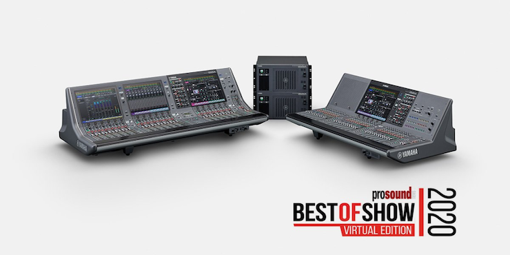 RIVAGE PM5和PM3数字混音系统，实力斩获IBC 2020 Best of Show大奖