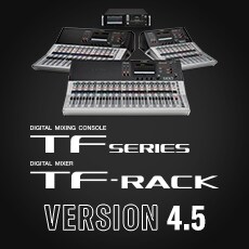 云顶集团TF系列迎来V4.5版本，新增Audix麦克风预设与更灵活的 USB 输出规格！